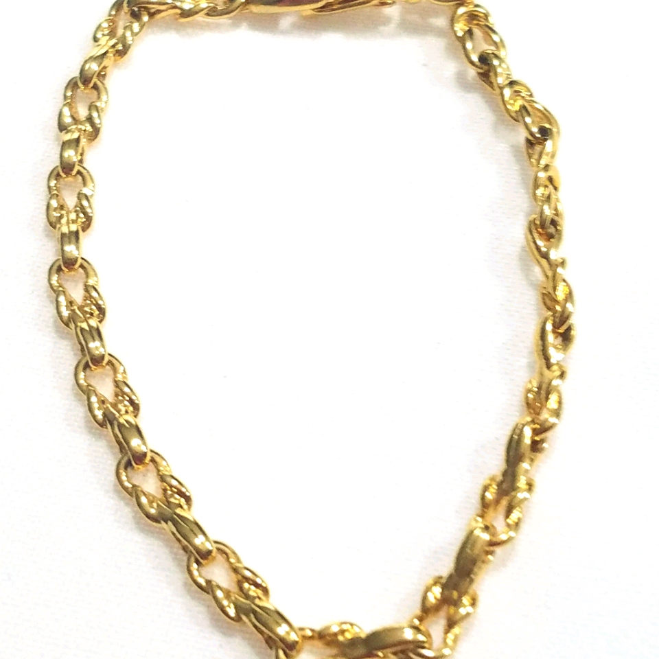 Gold Plated Link Bracelet